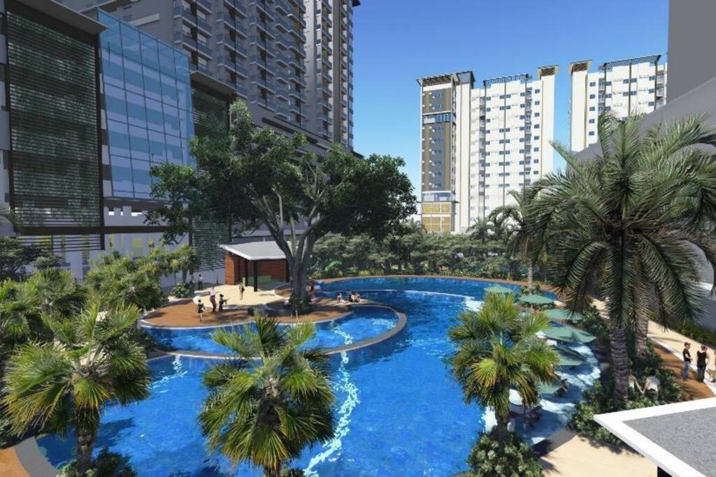 Condo Near Ayala Cebu City W Wifi Balcony Ngoại thất bức ảnh